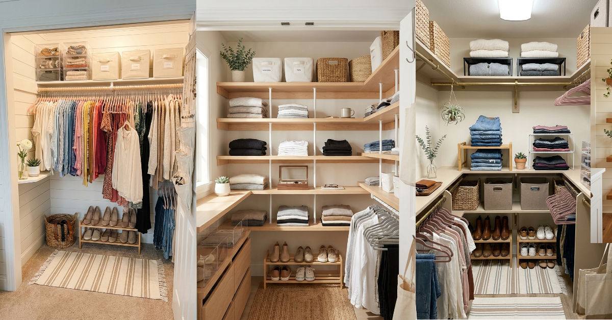 17 Dreamy Small Closet Ideas to Reclaim Your Mornings