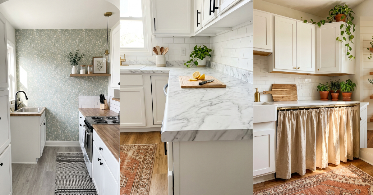 26 Rental Kitchen Makeover Ideas Without Losing Your Deposit