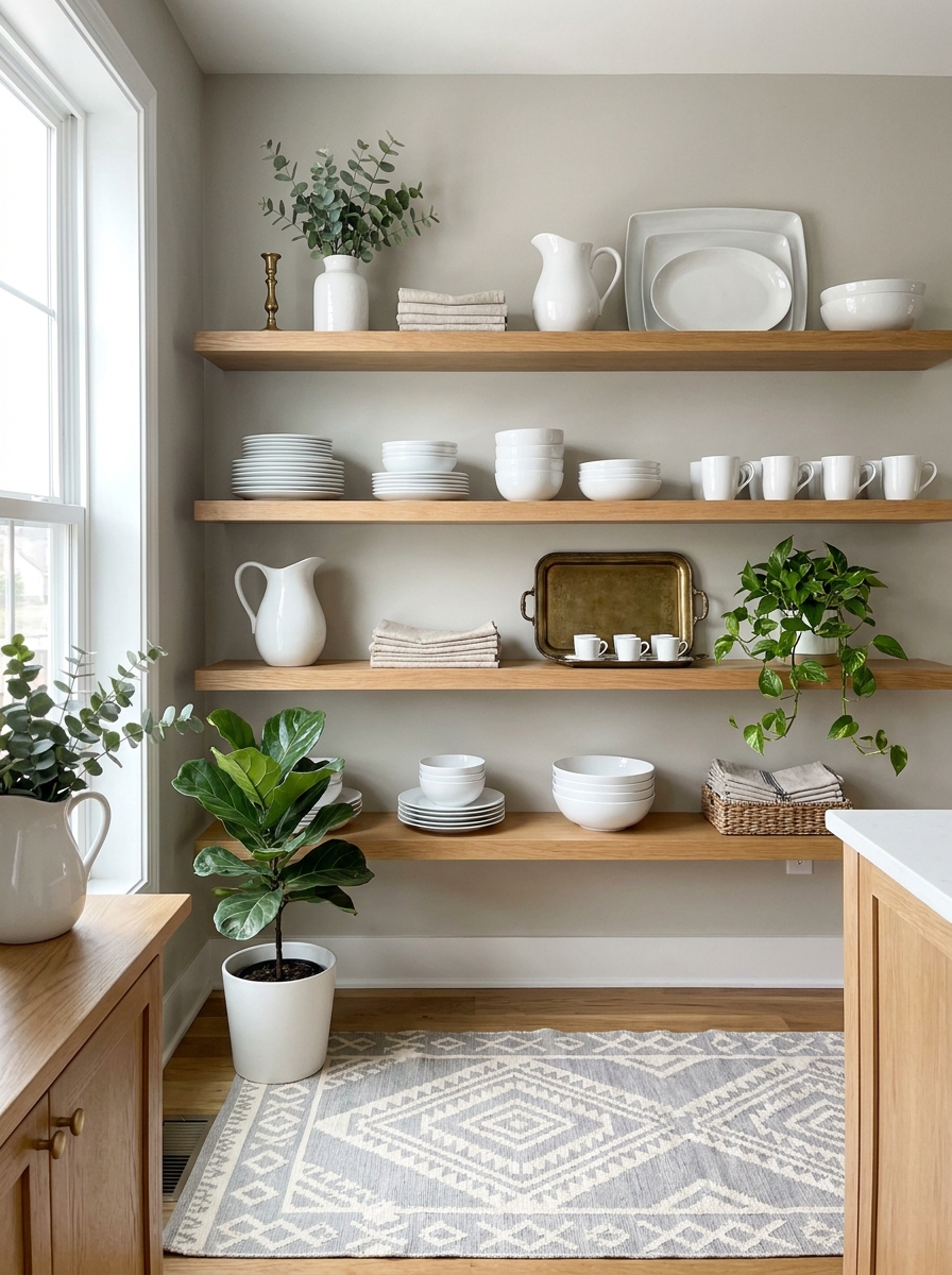 Display White Dishes Like They're Collectible China