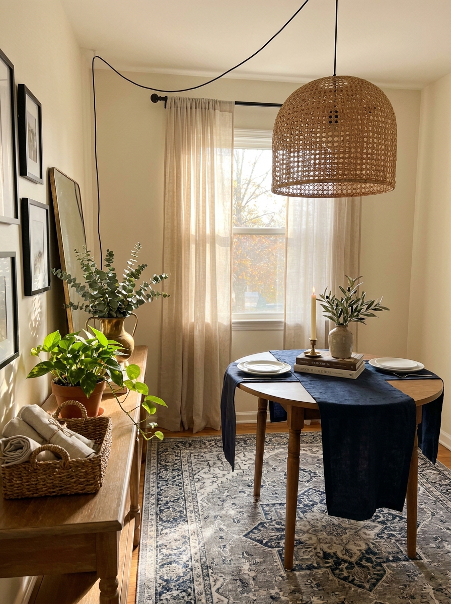 Hang One Dramatic Pendant Light Lower Than You Think