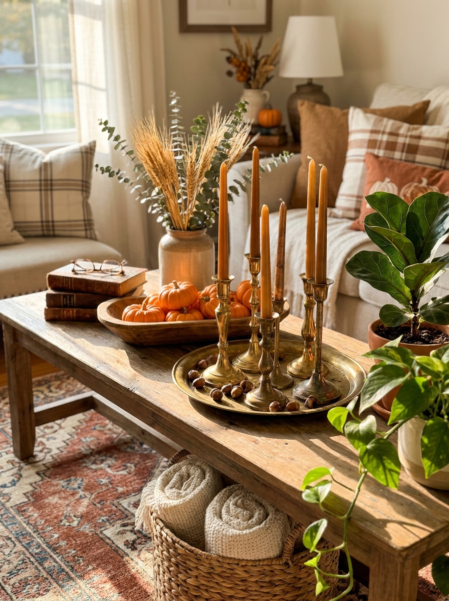 Arrange Brass Candlesticks in Odd-Numbered Groupings