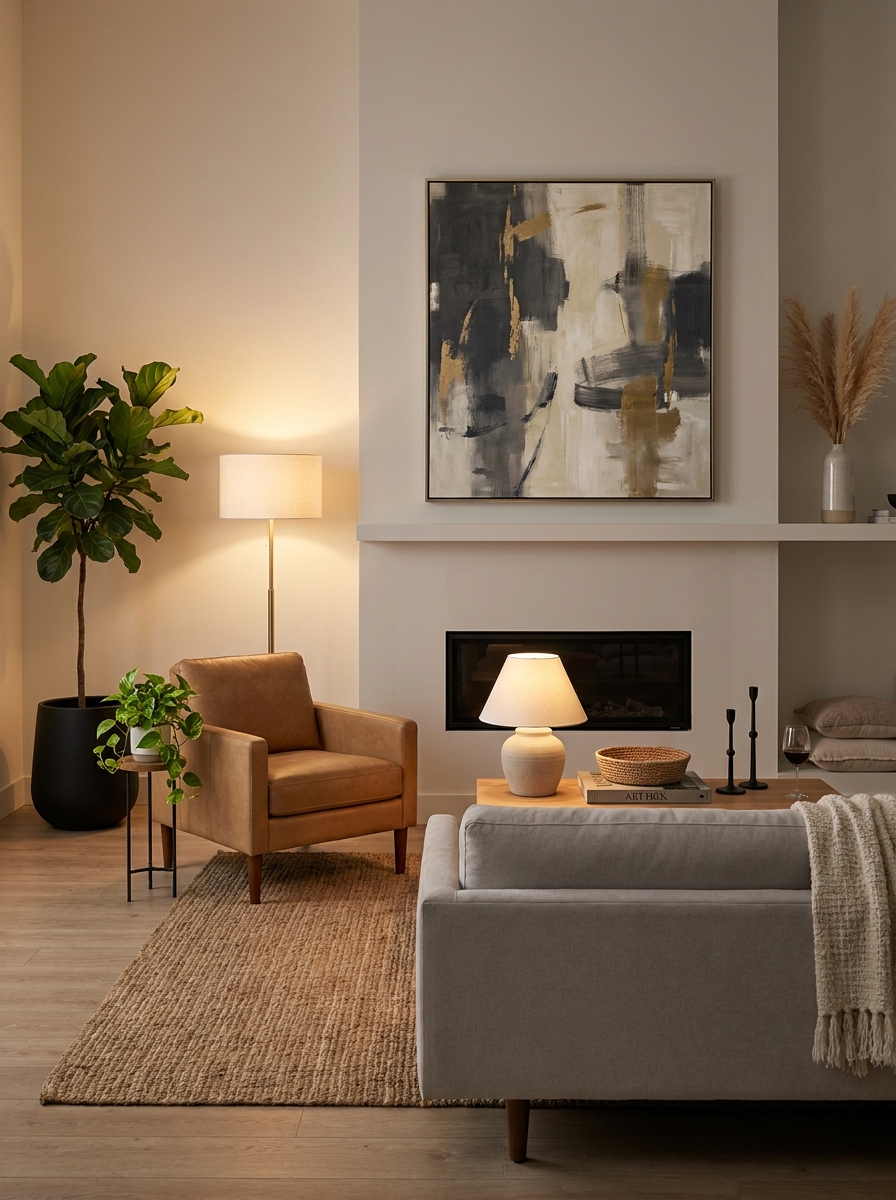 Creating a Room With No Focal Point (or Too Many Competing Ones)