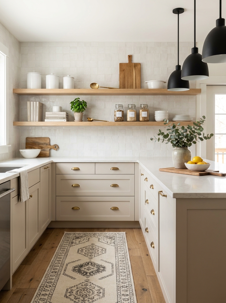 Installing Open Shelving Without a Styling Plan (Recipe for Visual Chaos)