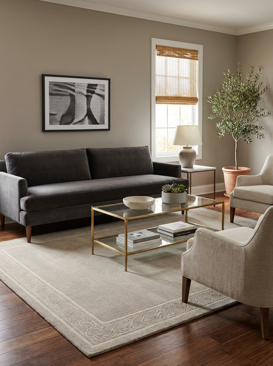 Choosing a Rug That's Way Too Small