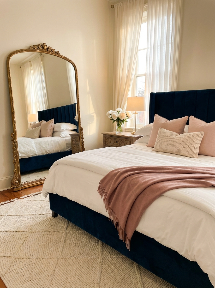 Hang a Full-Length Mirror to Reflect the Light