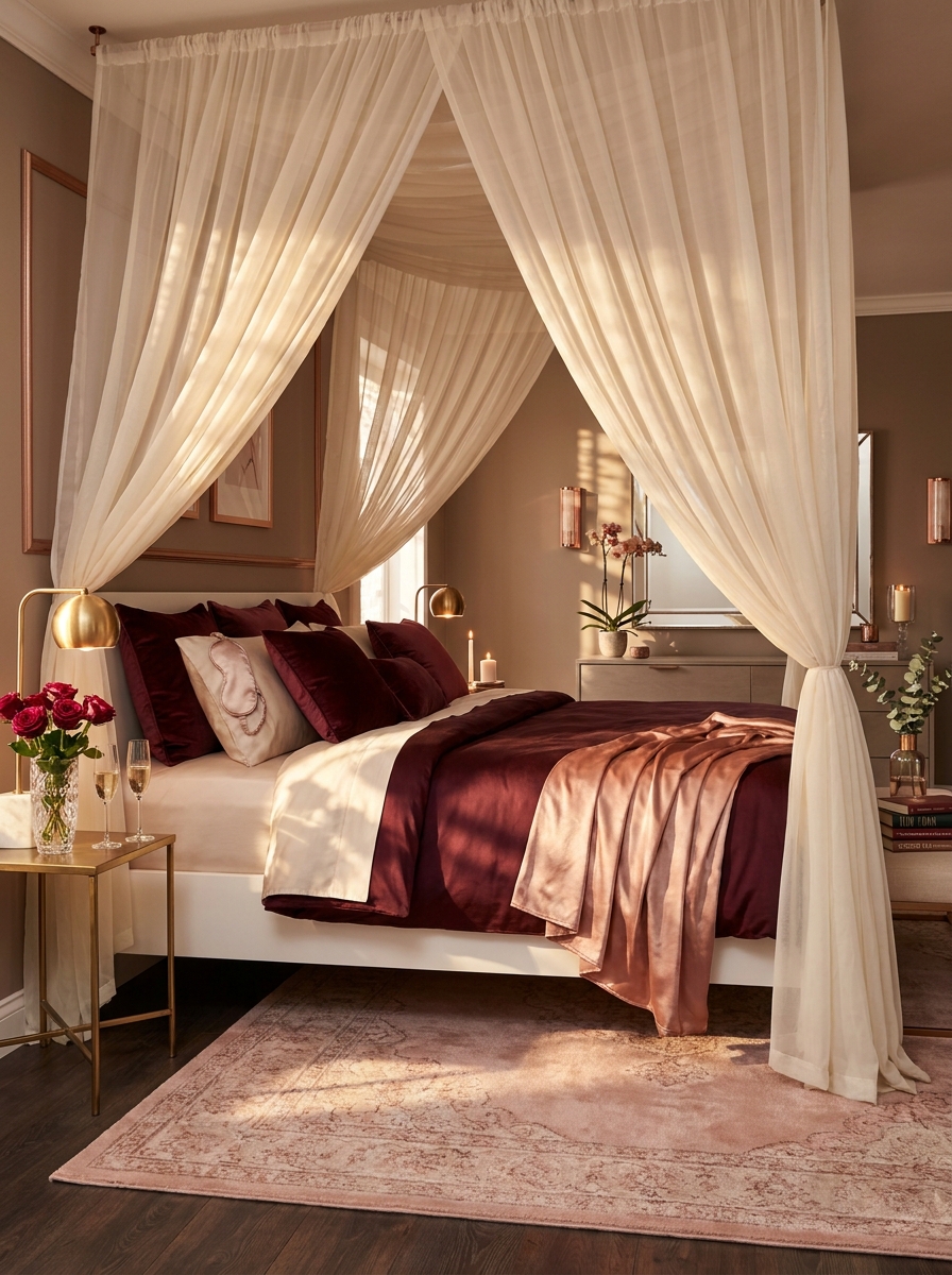 Hang Flowing Fabric From Your Ceiling