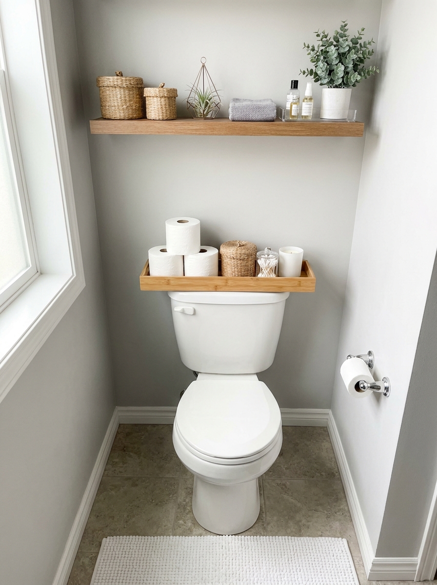 Toilet Tank Storage Tray or Box