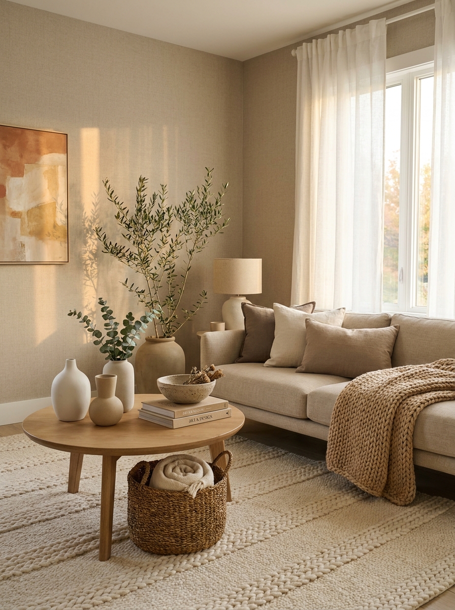 Natural Linen: The Textured Neutral That Feels Like Fabric on Your Walls