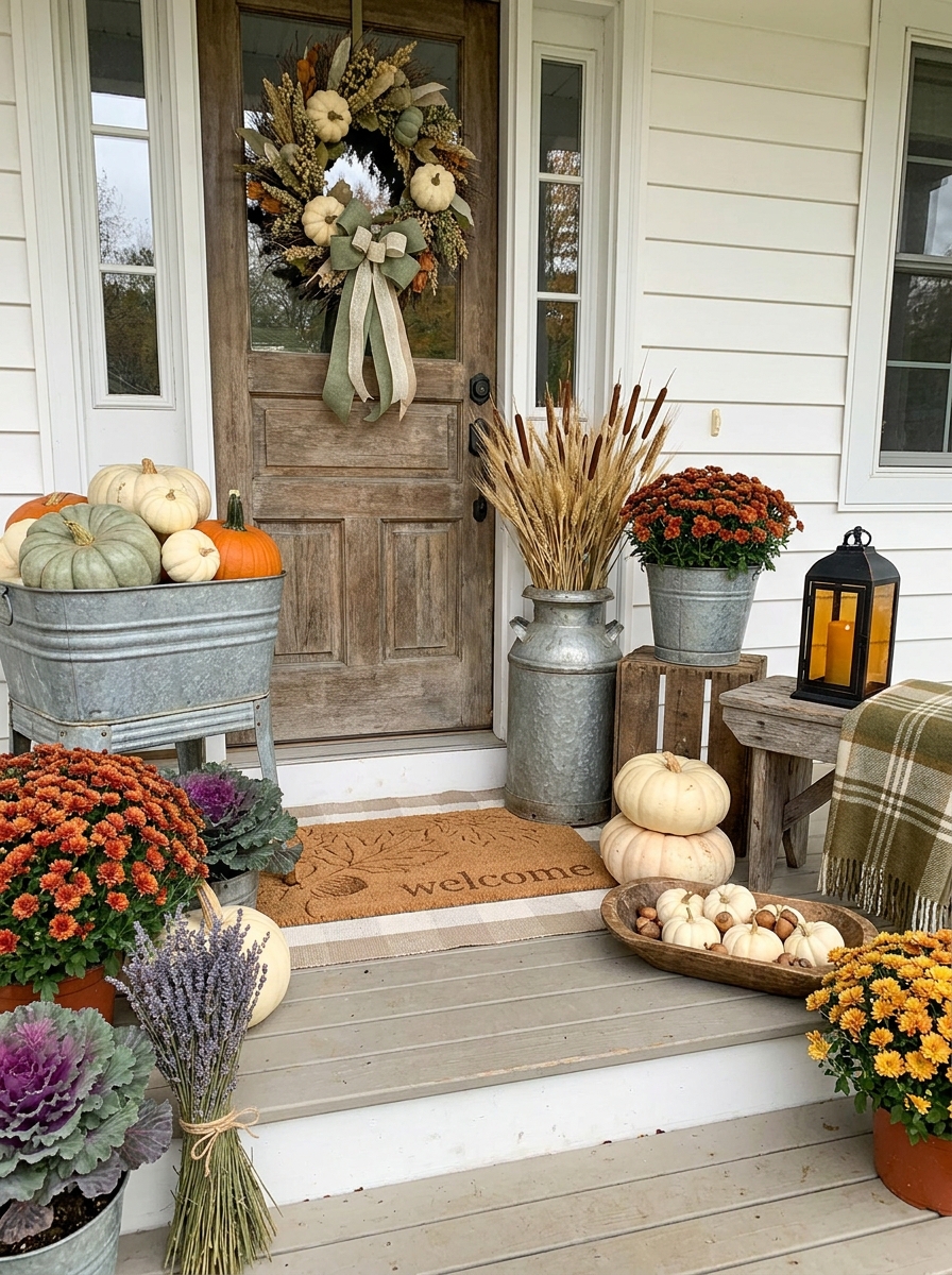 Galvanized Metal Farmhouse Grouping