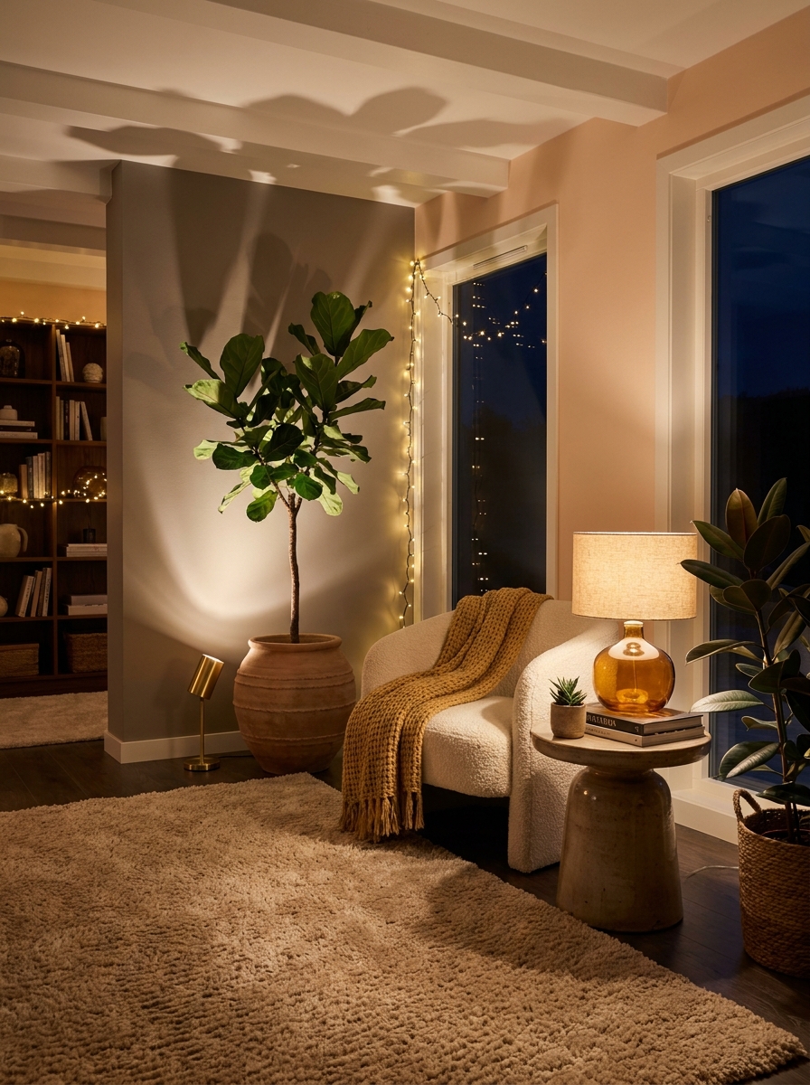 Highlight Architectural Features with Uplighting