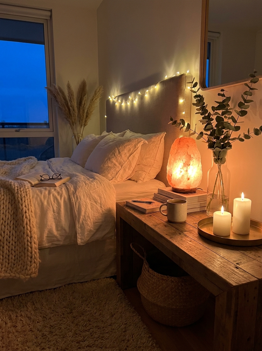 Use Himalayan Salt Lamps for Ambient Glow