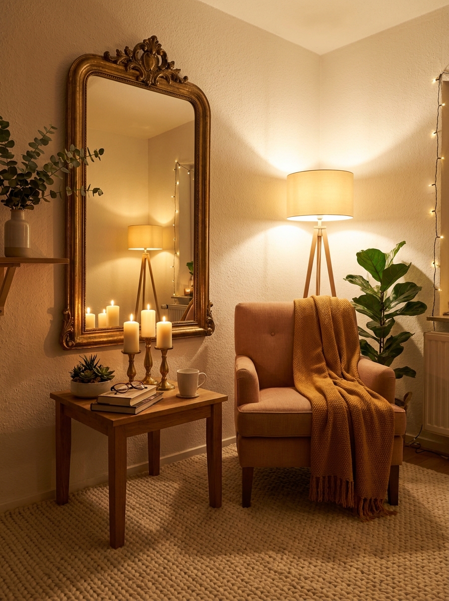 Use Mirror Placement to Double Your Light Sources