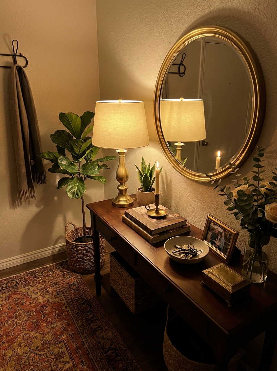 Position Lamps Near Reflective Surfaces
