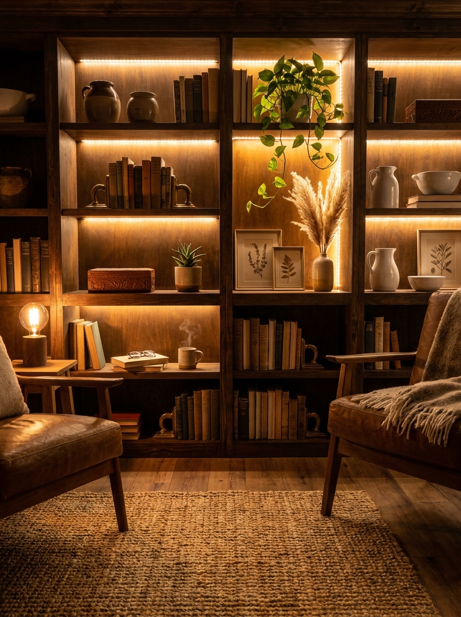Light Your Bookshelves from Within