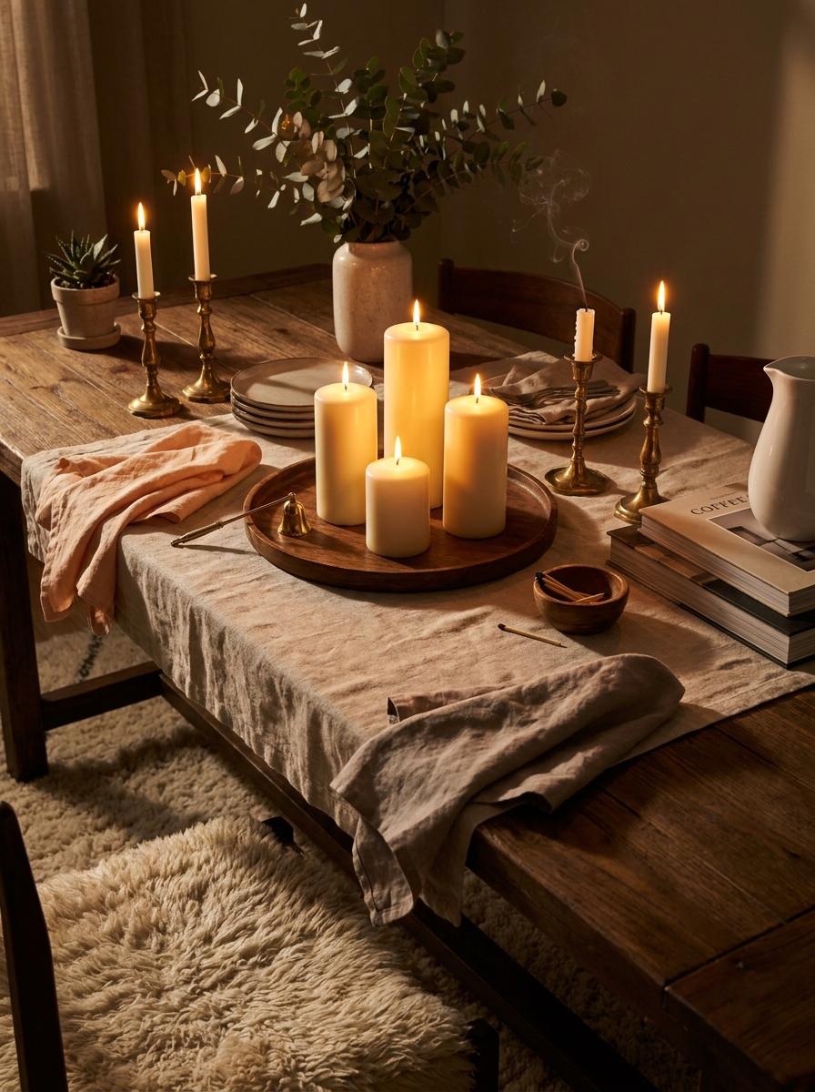 Cluster Candles in Groups of Three or Five