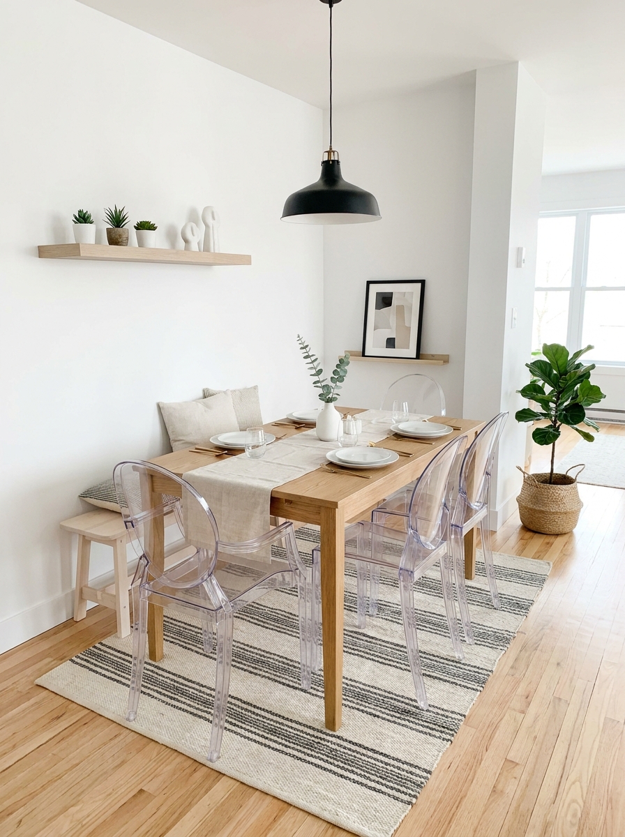 Acrylic Chairs Practically Disappear