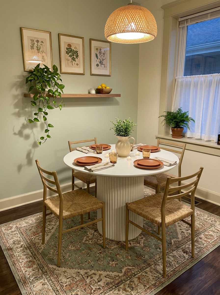 Pedestal Tables Eliminate Leg Battles