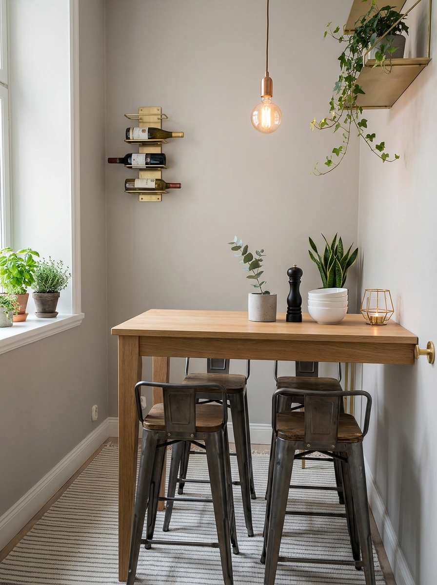 Counter-Height Tables Feel More Casual