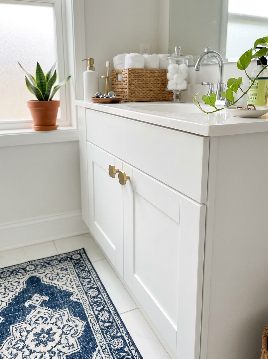 Removable Cabinet Hardware Swaps