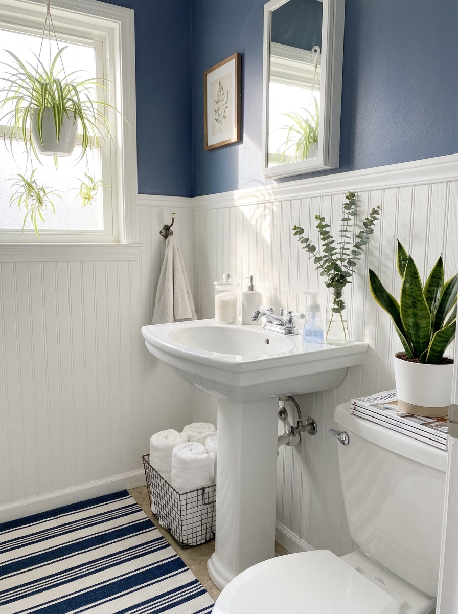 Removable Wainscoting Wallpaper Panels