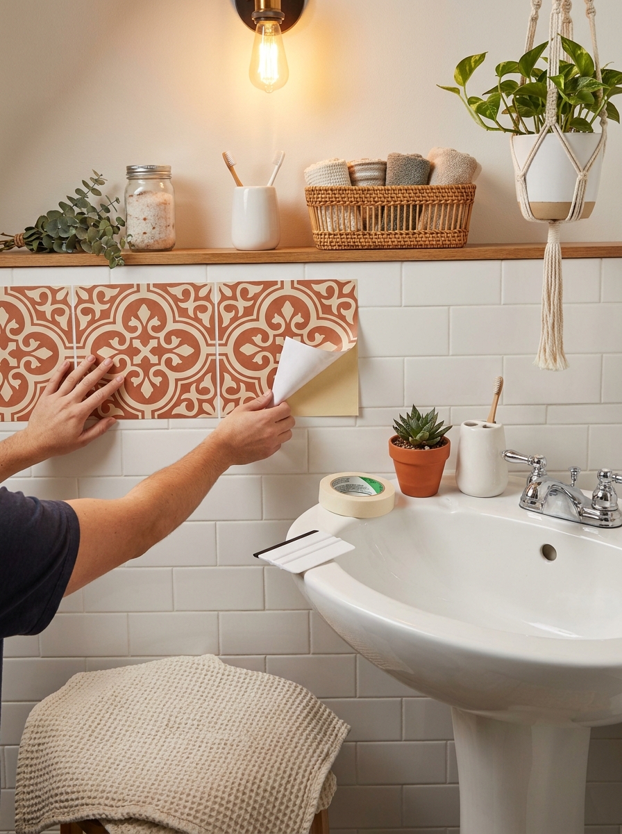 Vinyl Decal Tile Stickers