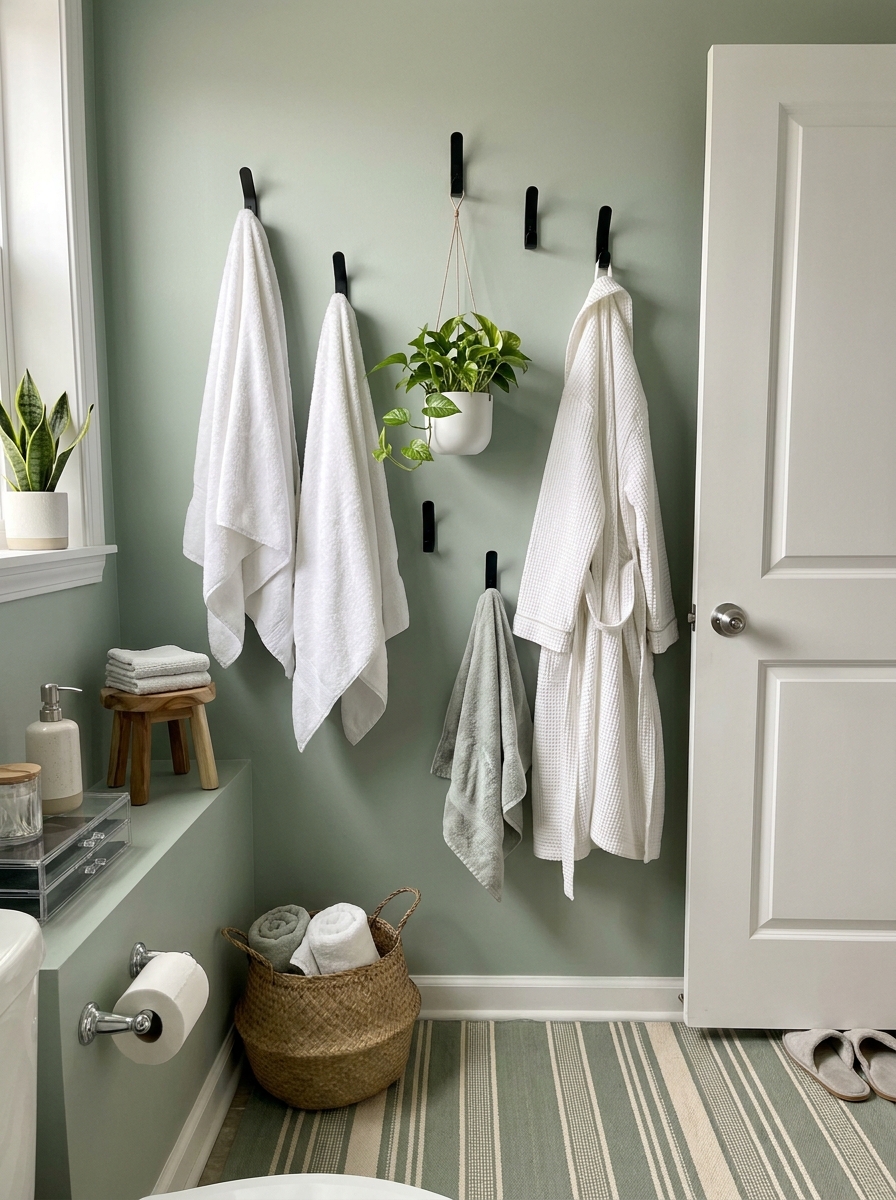 Command Hook Towel and Robe Station