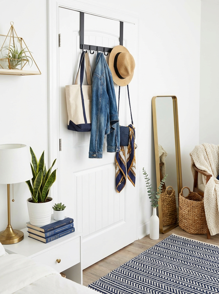 Over-the-Door Hooks That Multiply Your Storage Instantly