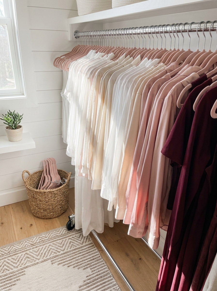 Velvet Hangers for a Closet That Breathes