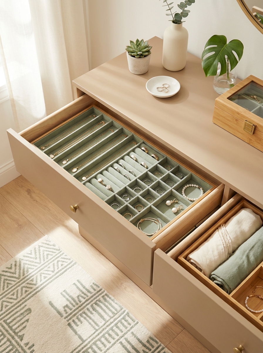 Jewelry Organizer Tray That Ends Tangled Necklace Drama