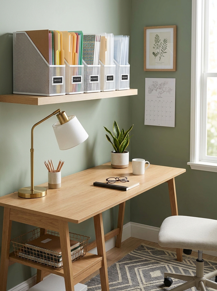 Magazine File Holders That Tame the Paper Avalanche
