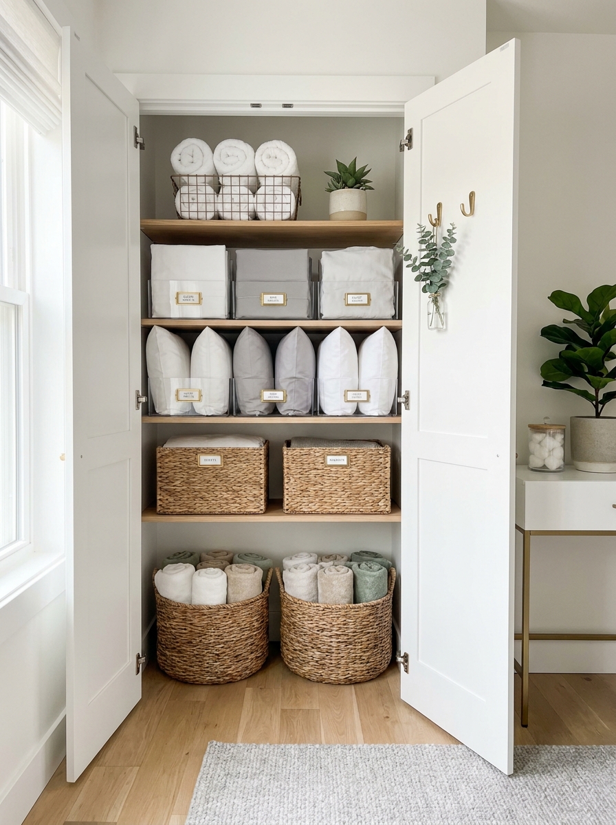 Refresh Your Linen Closet Avalanche Situation