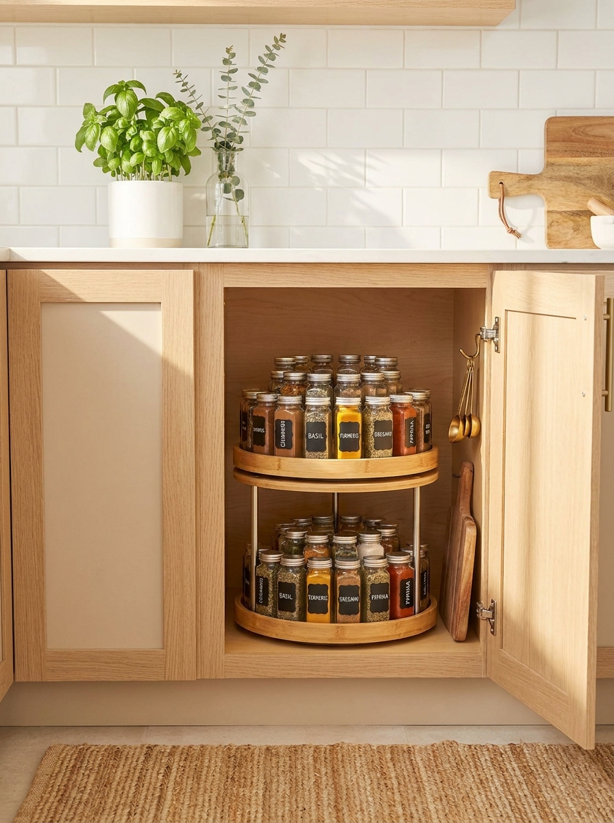 Organize Your Spice Cabinet Tiny Jar Tetris Game