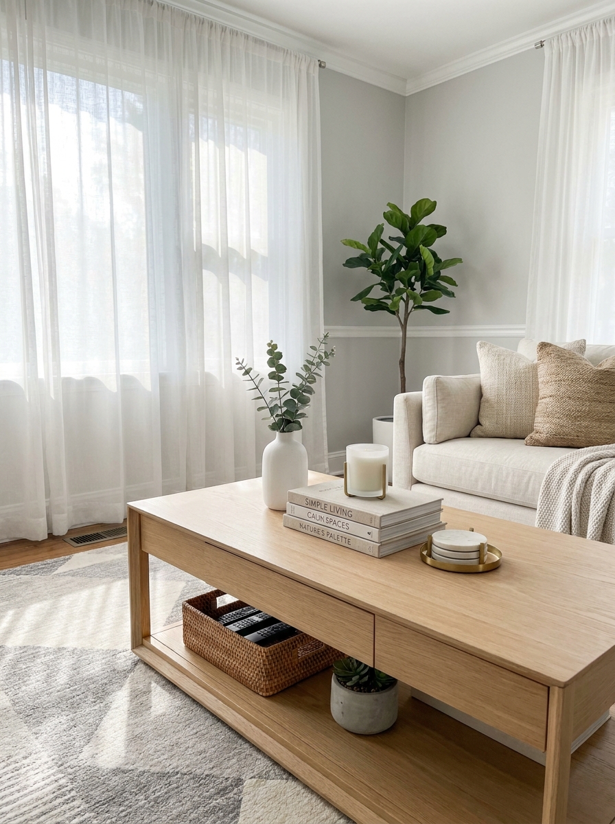 Reclaim Your Living Room Coffee Table Surface