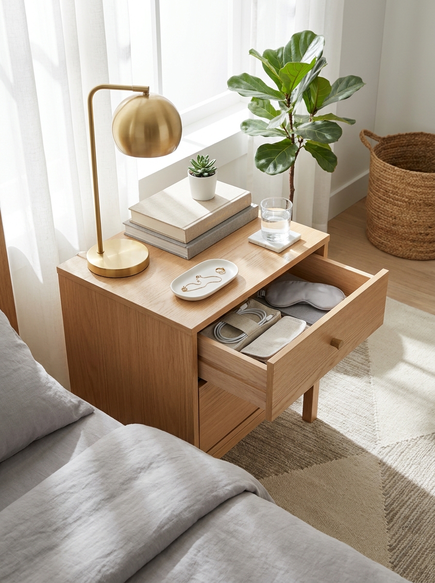 Simplify Your Nightstand Chaos