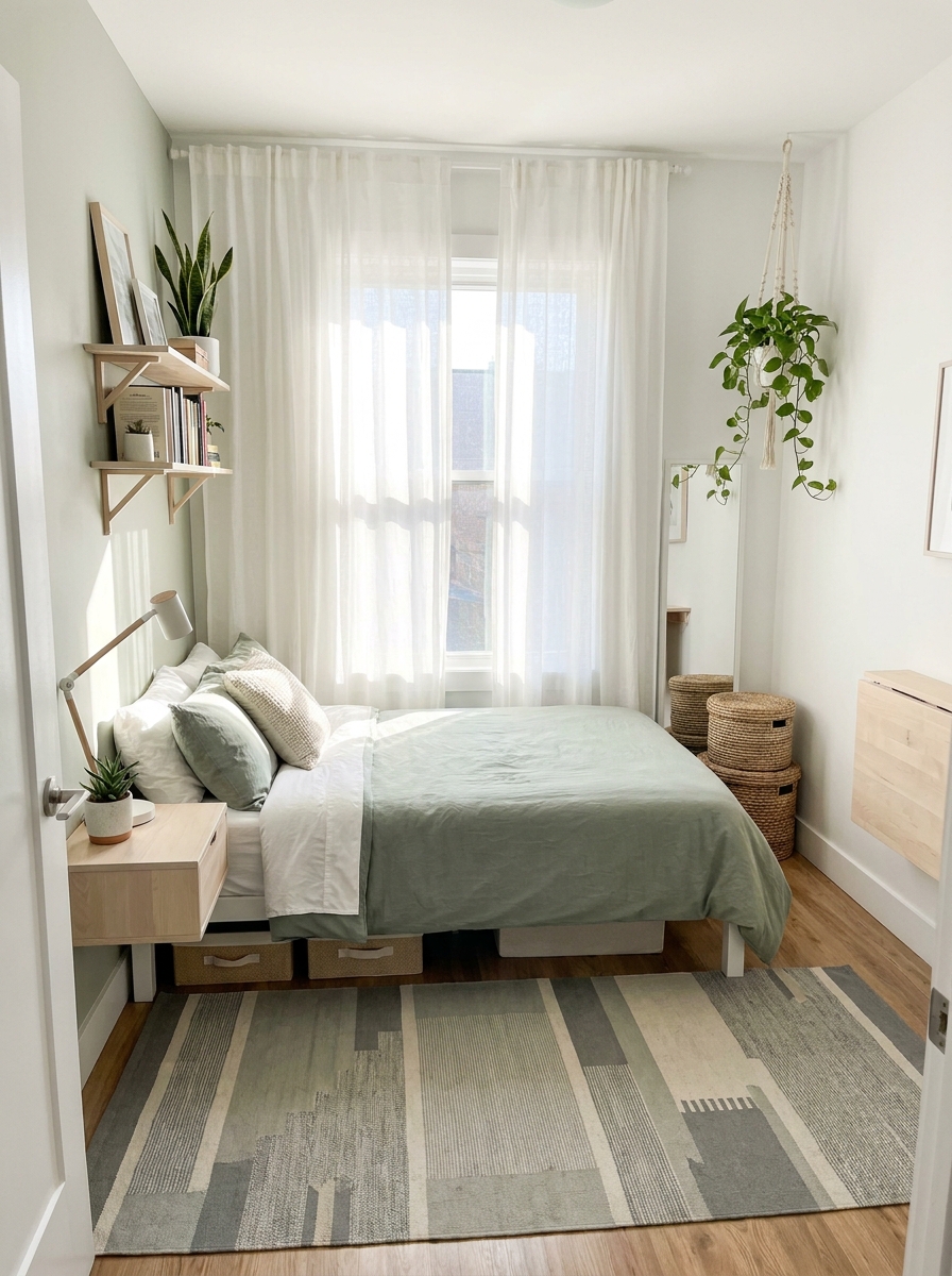 Swap Heavy Curtains for Sheer Panels That Let Light Flood In