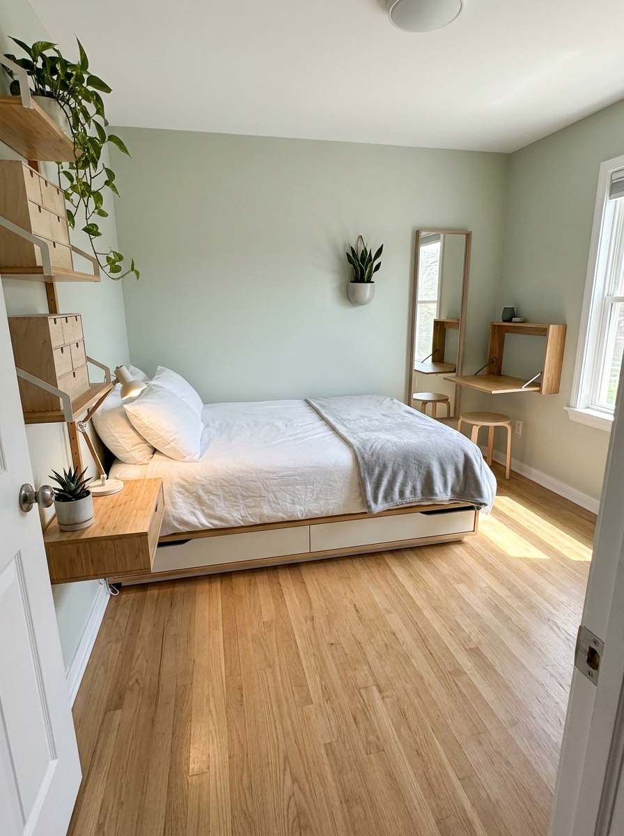 Skip the Rug Entirely for a Cleaner Visual Flow