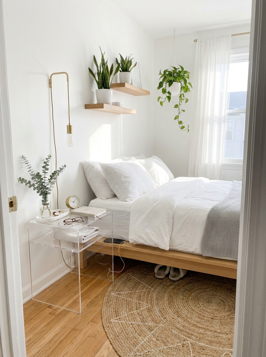 Use Acrylic Furniture to Let Light Pass Through