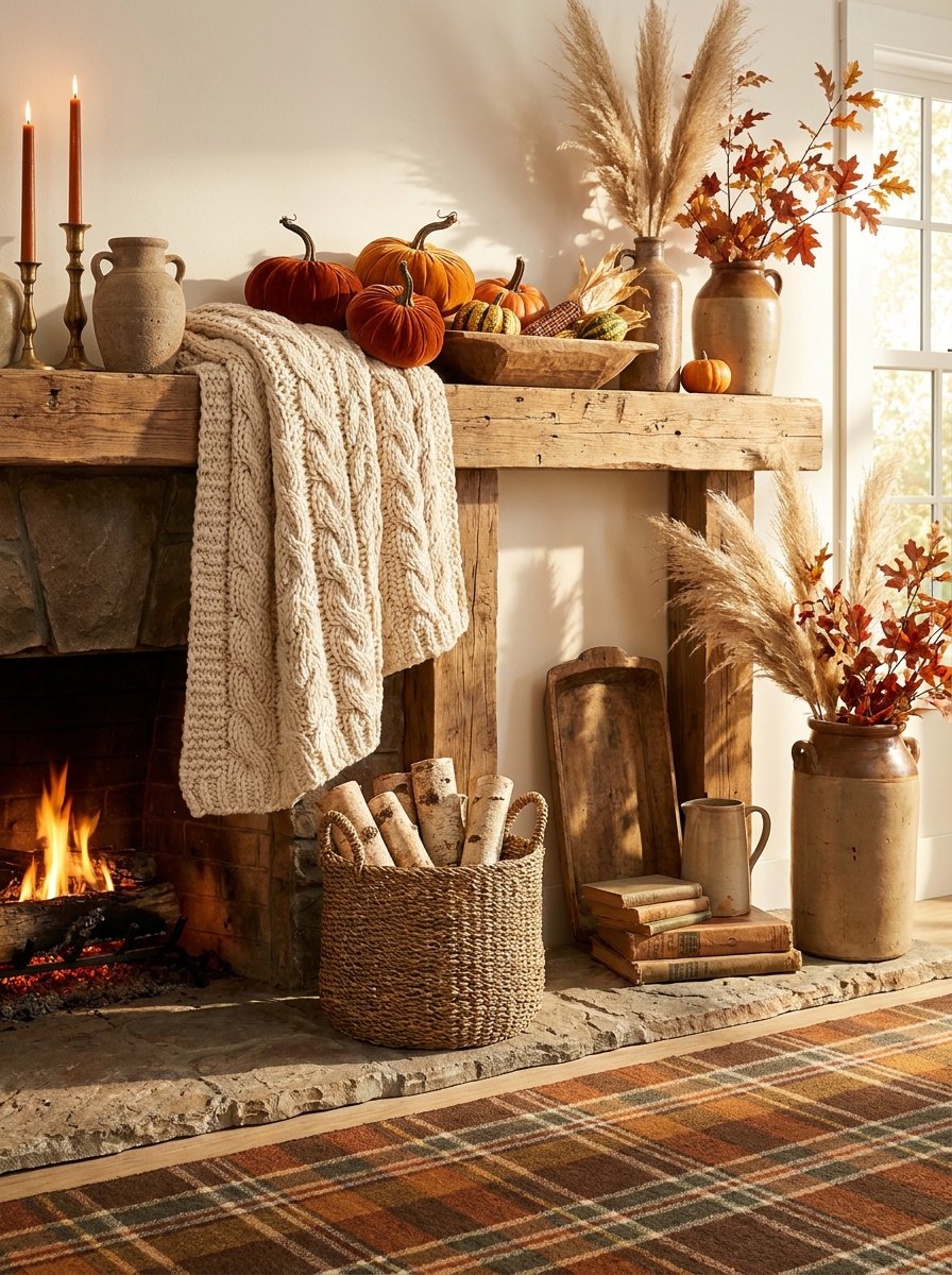 Chunky Knit and Textured Layers