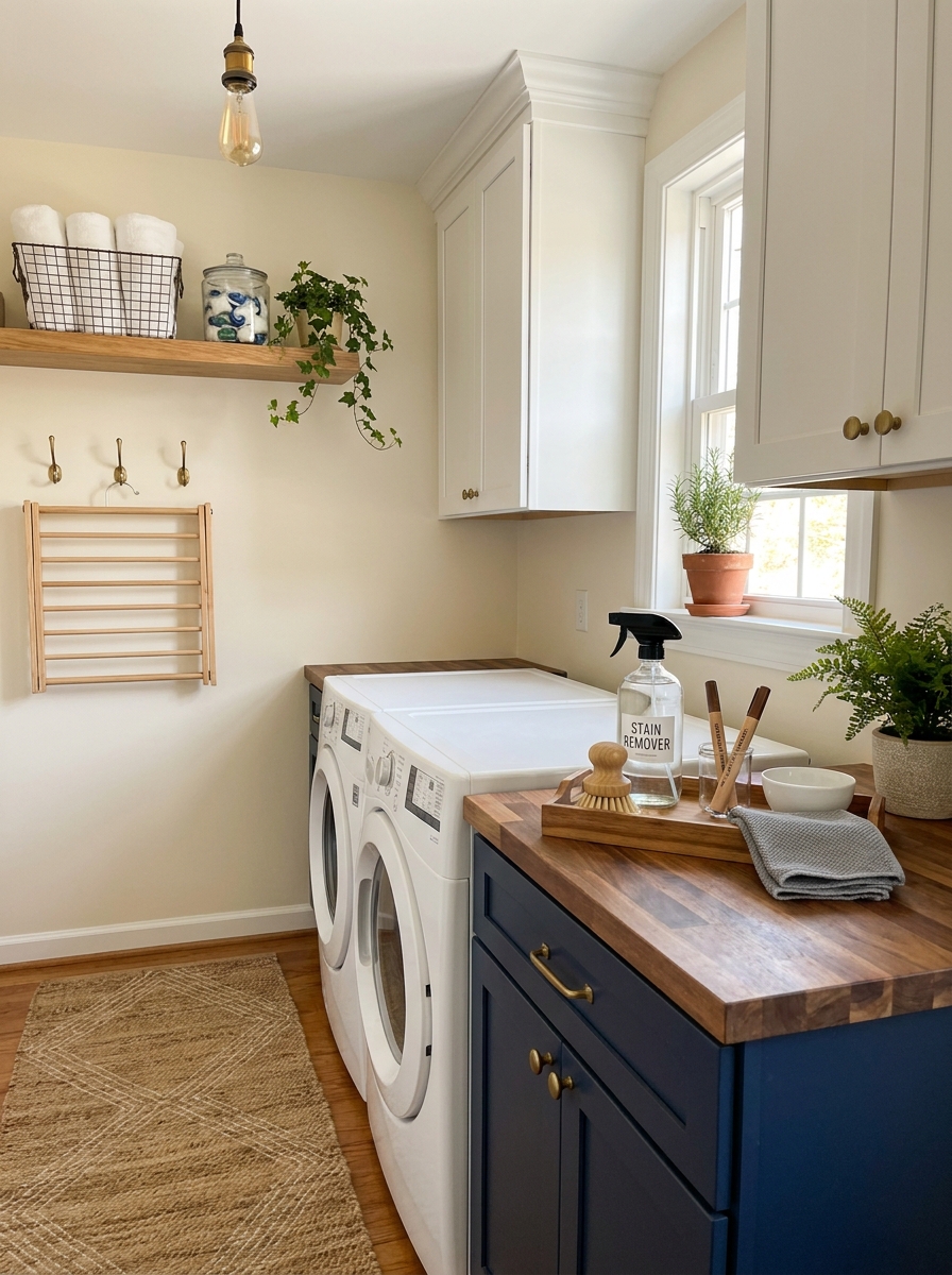 Create a Stain Treatment Station with a Small Tray
