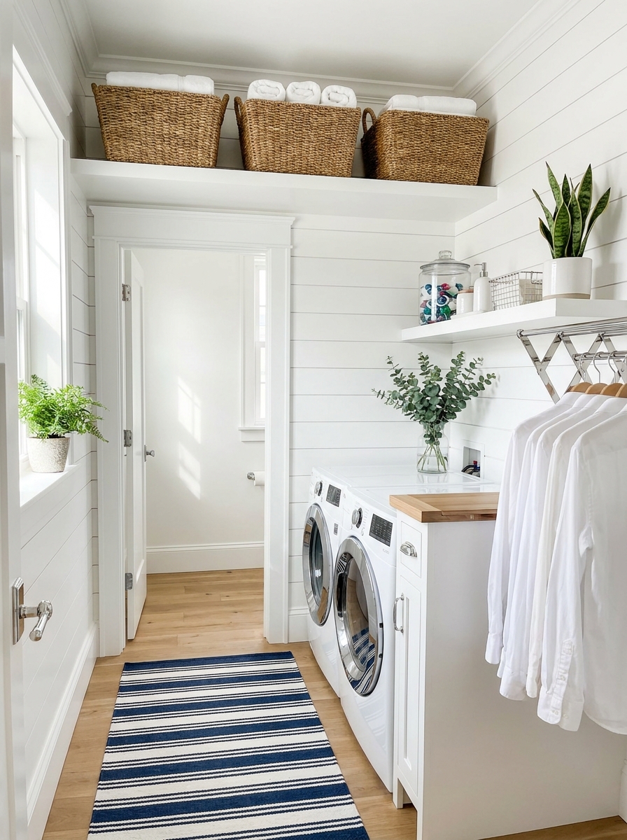Build a Custom Shelf Above Your Door for Seasonal Items