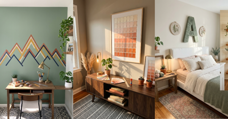28 DIY Wall Art Ideas That Transform Blank Walls Fast