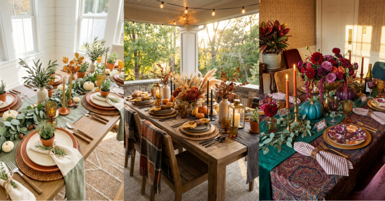 27 Gorgeous Thanksgiving Tablescapes to Wow Your Guests