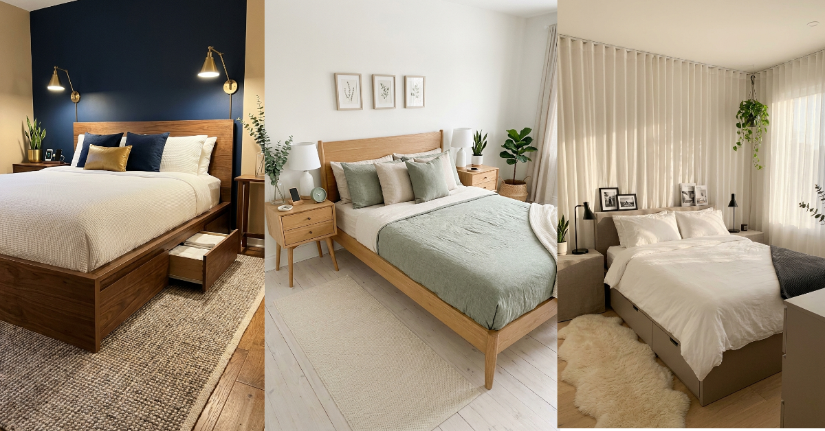 17 Dreamy Small Bedroom Ideas Couples Actually Love