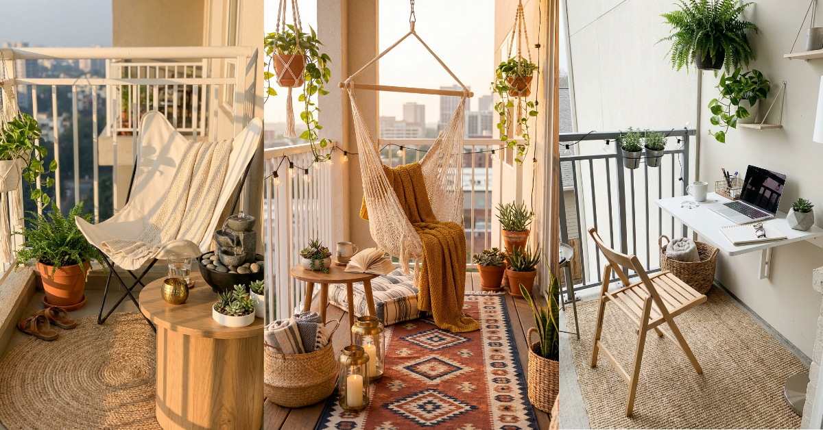 24 Cozy Balcony Decor Ideas to Transform Tiny Spaces