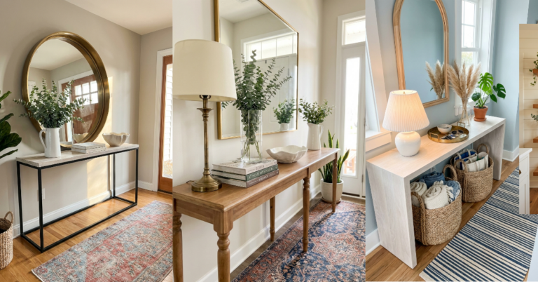 15 Gorgeous Console Table Styles to Transform Your Entry
