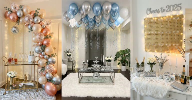 20 Gorgeous New Year’s Eve Party Decor Ideas That Sparkle