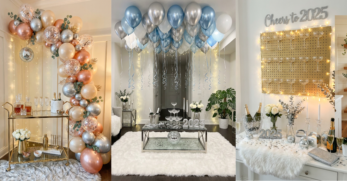20 Gorgeous New Year’s Eve Party Decor Ideas That Sparkle
