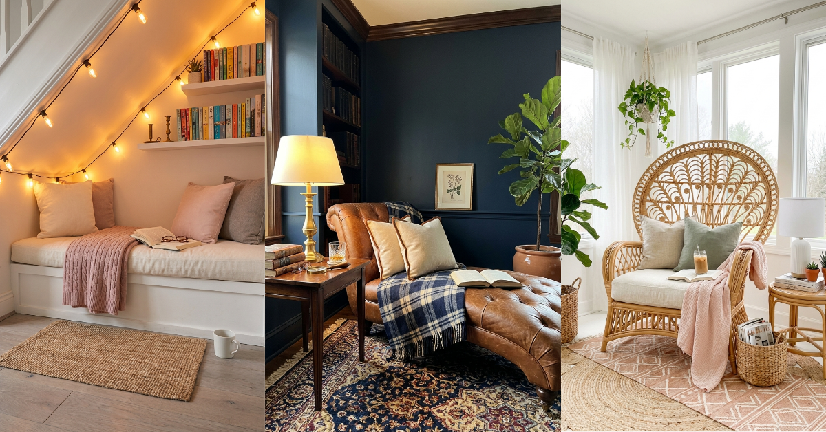 30 Cozy Reading Nook Ideas That Feel Like a Warm Hug