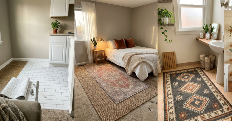 20 Genius Ways to Cover Ugly Rental Floors