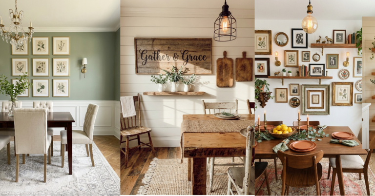 35 Dining Room Wall Decor Ideas to Transform Your Space